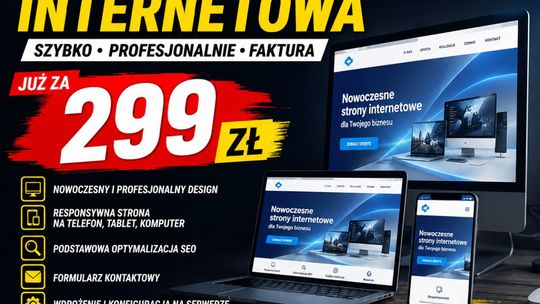 Strona internetowa ZA 299 ZŁ   –   FAKTURA | stronaza299.pl