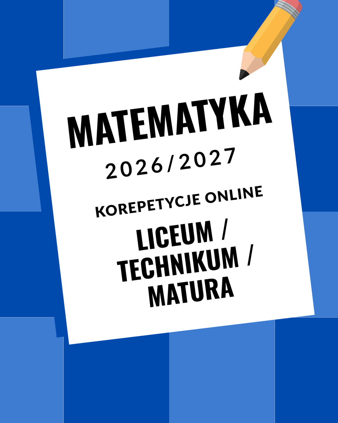 Korepetycje z matematyki online - liceum | przygotowanie do matury