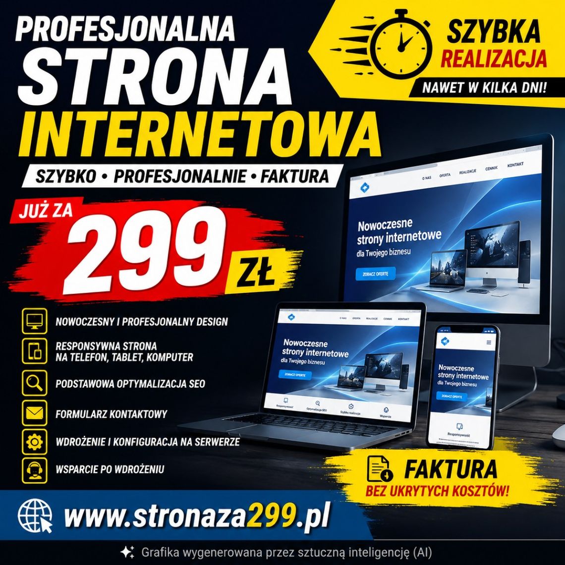 Strona internetowa ZA 299 ZŁ – FAKTURA | stronaza299.pl Strona internetowa ZA 299 ZŁ – FAKTURA | stronaza299.pl