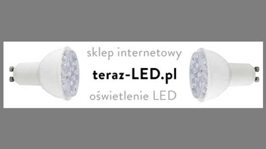 Sklep internetowy teraz-led - oświetlenie, żarówki LED