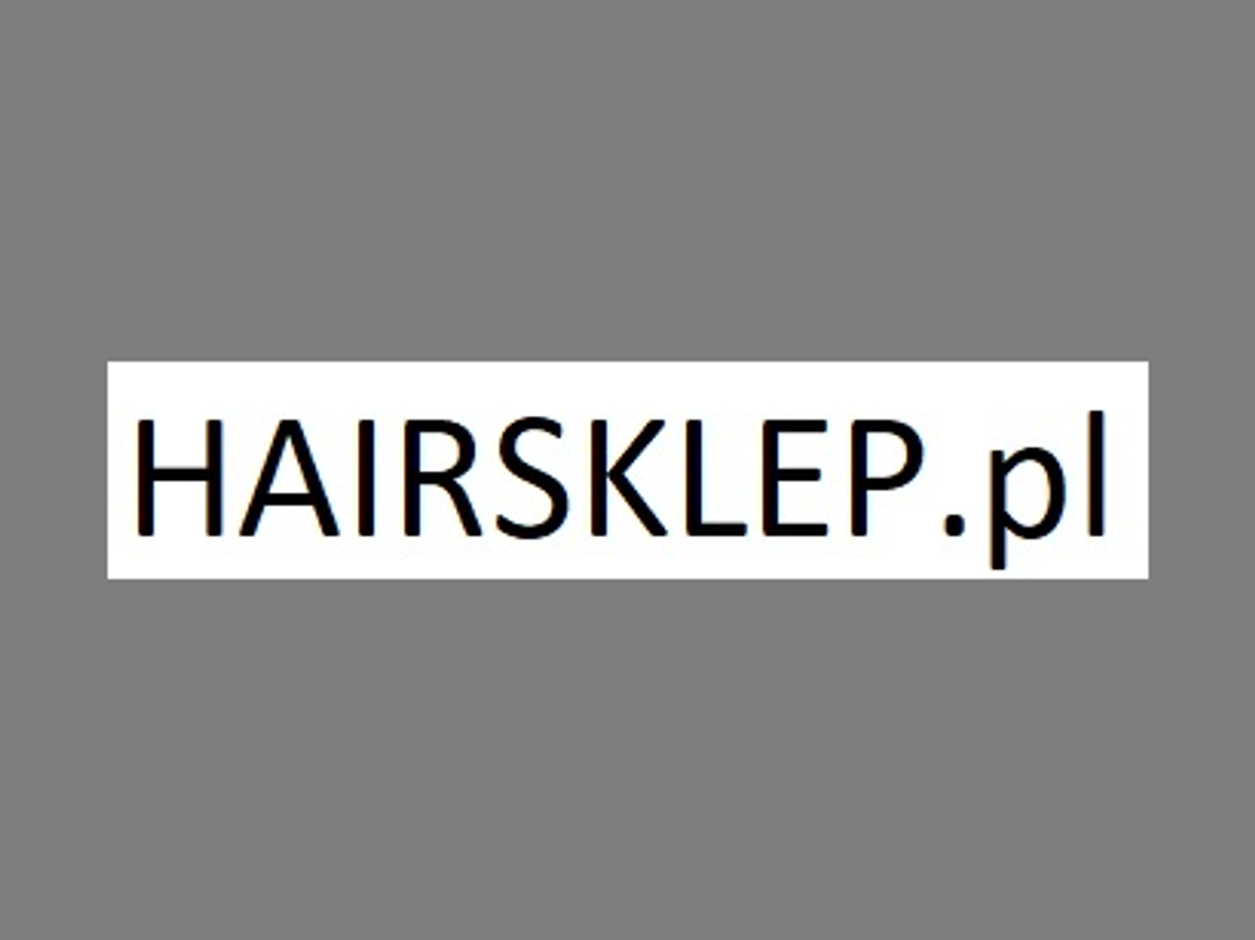Internetowy sklep fryzjersko-kosmetyczny HAIRSKLEP.pl