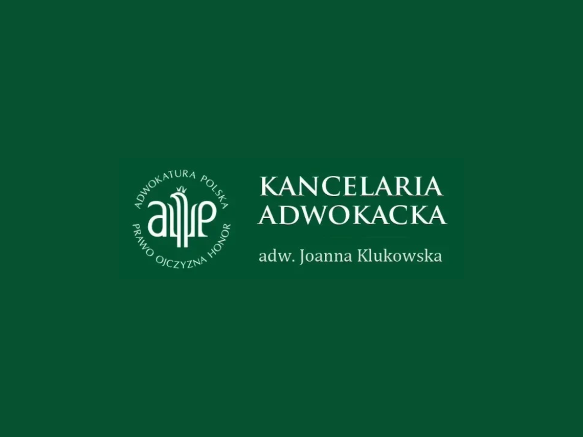 Kancelaria Adwokacka Stargard - Adwokat Joanna Klukowska