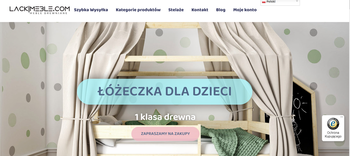 Lackimeble.com - łóżeczka dla dzieci