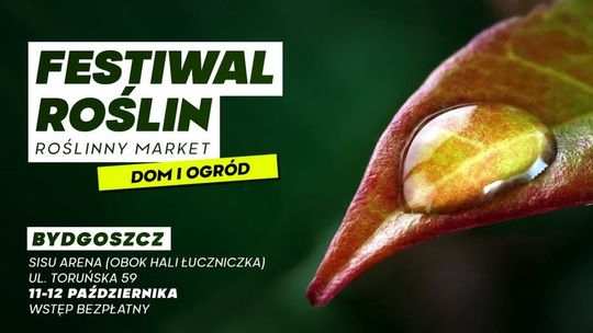 Plakat zapraszający na Festiwal Roślin