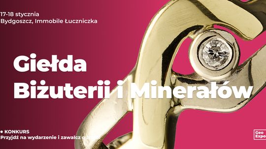 Plakat Giełdy Biżuterii i Minerałów