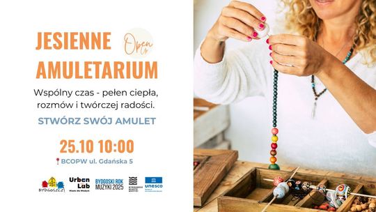 Jesienne Amuletarium - stwórz swój amulet Warsztaty tworzenia amuletów