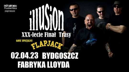 Koncert 30-lecie ILLUSION + Flapjack w Fabryce Lloyda