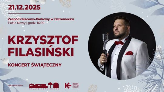 Plakat koncertu Krzysztofa Filasińskiego