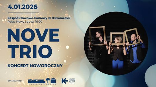 plakat koncertu NOVE TRIO