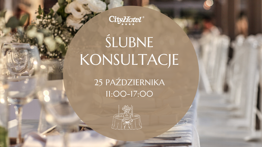 Planujesz wesele w Bydgoszczy? Przyjdź na konsultacje ślubne do City Hotel Bydgoszcz