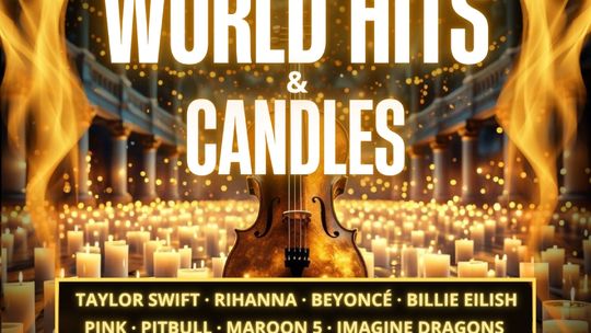 WORLD HITS & CANDLES Plakat koncertu WORLD HITS & CANDLES