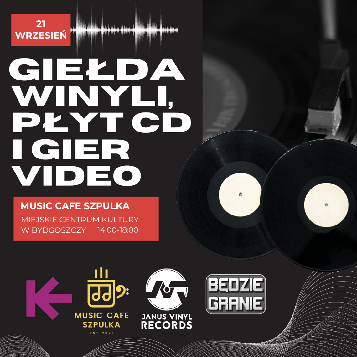 5 Giełda Winyli i Płyt CD w Bydgoszczy - MUSIC CAFE SZPULKA