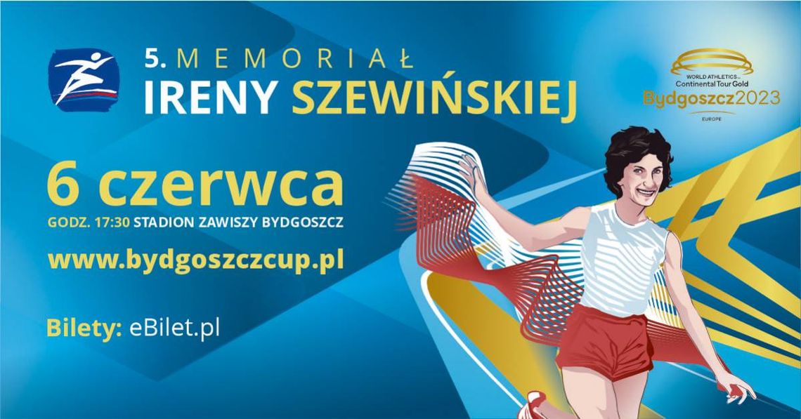 5. Memoriał Ireny Szewińskiej 2023 na stadionie Zawiszy
