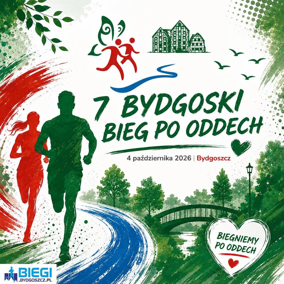 7 Bydgoski Bieg po Oddech Plakat wydarzenia 7 Bydgoski Bieg po Oddech w Bydgoszczy