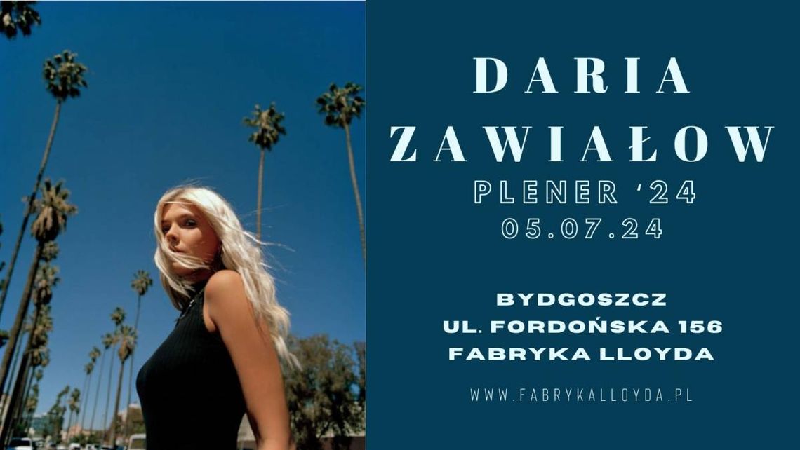 Daria Zawiałow - koncert Daria Zawiałow - koncert