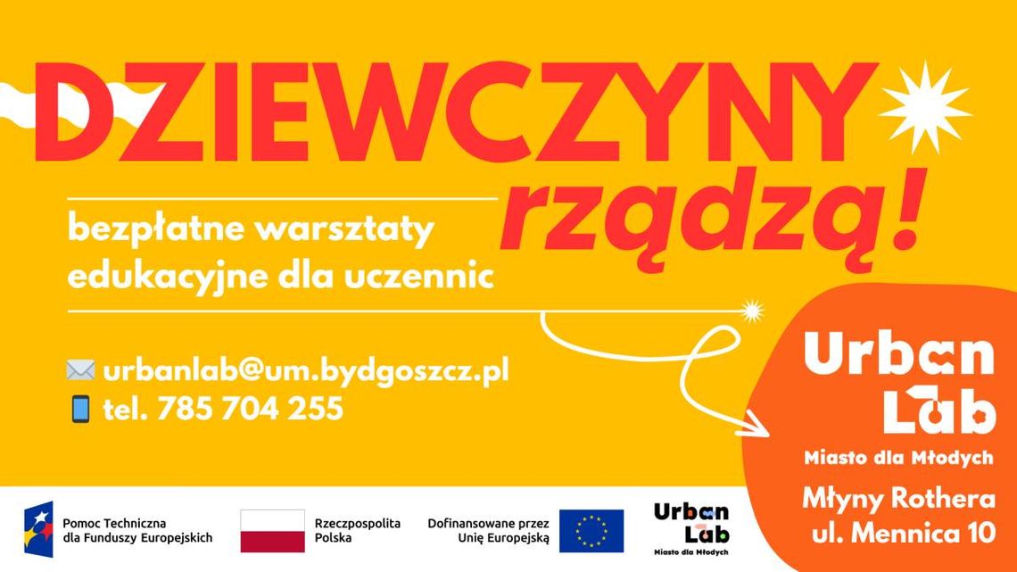 DZIEWCZYNY rządzą! Warsztaty dla dziewcząt w wieku 12-18 lat! DZIEWCZYNY rządzą! Warsztaty dla dziewcząt w wieku 12-18 lat!