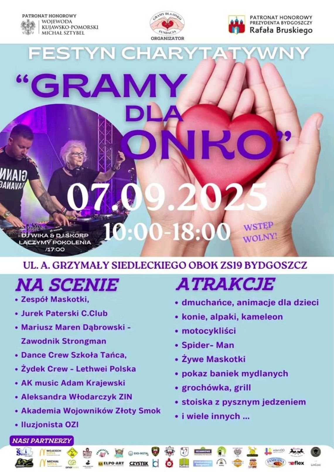 Festyn Charytatywny "Gramy dla Onko" Festyn Charytatywny "Gramy dla Onko"