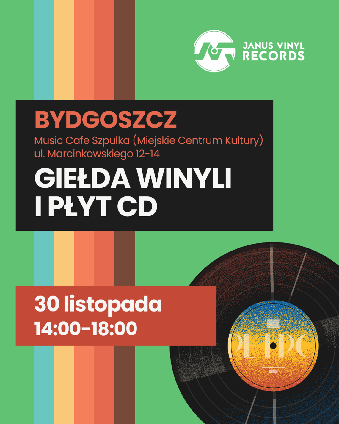 plakat wydarzenia Giełda Winylu i Płyt CD