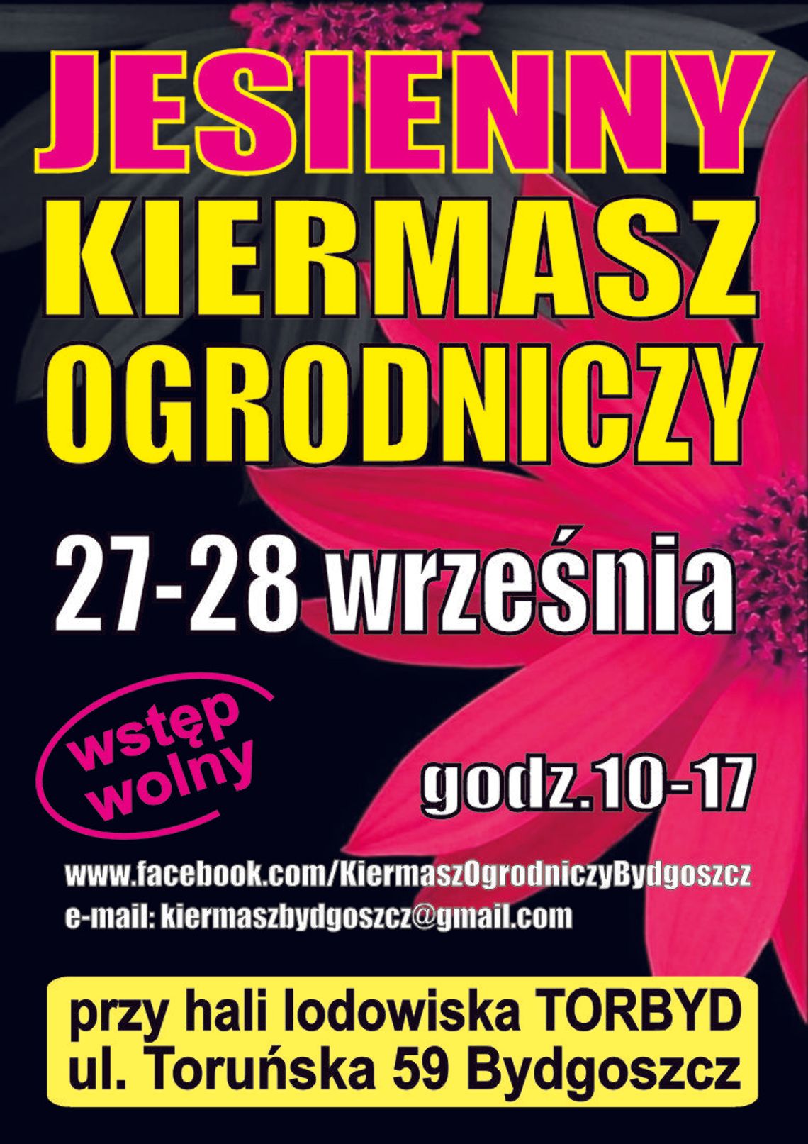 Jesienny Kiermasz Ogrodniczy 27-28 września Bydgoszcz