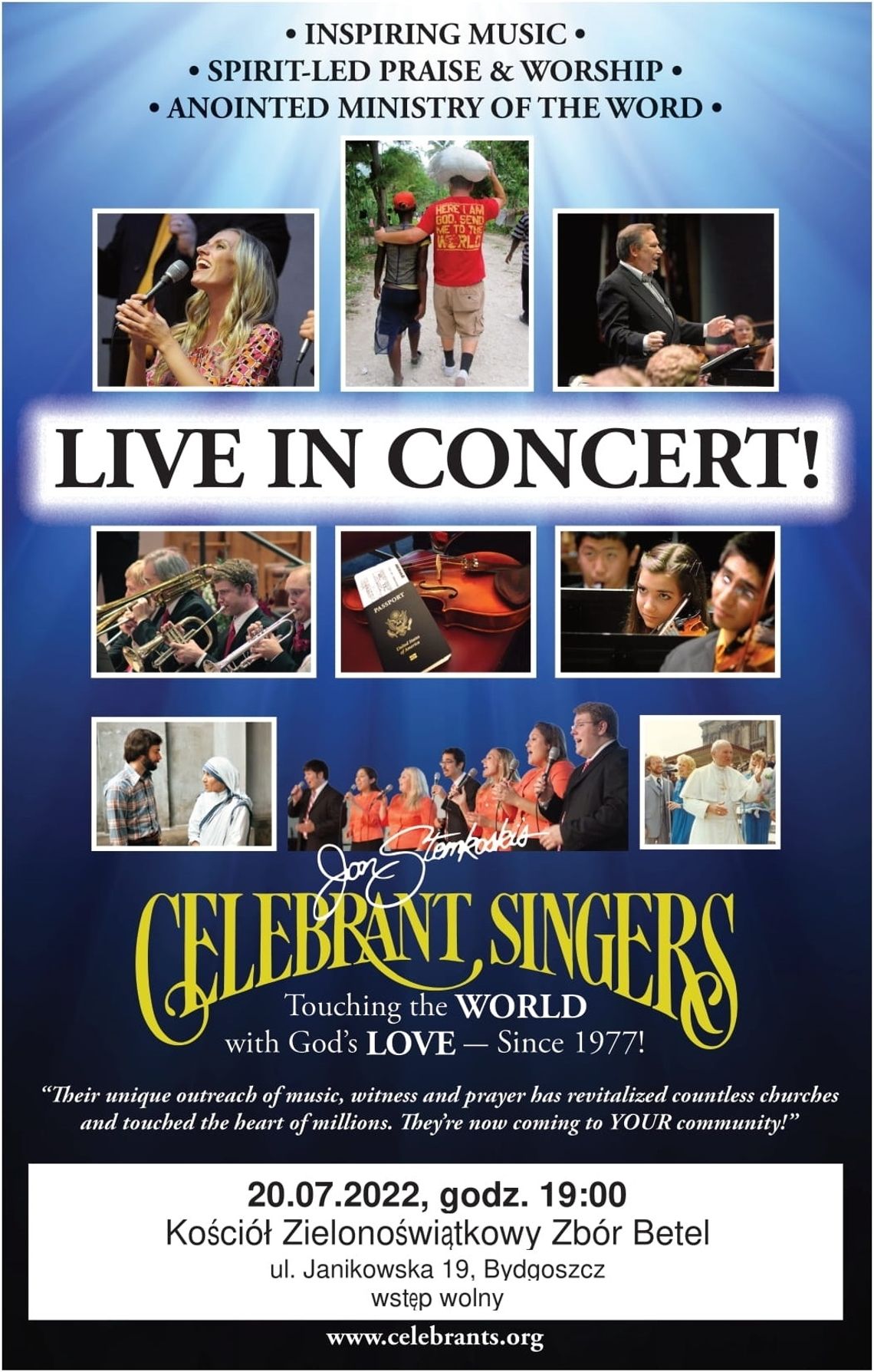 Koncert - Celebrant Singers (USA)