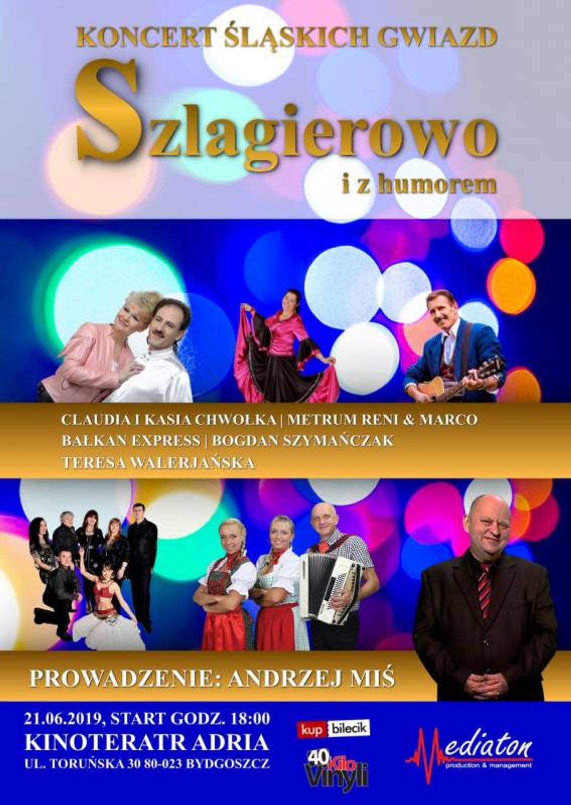 Koncert Śląskich Gwiazd - Szlagierowo i z Humorem