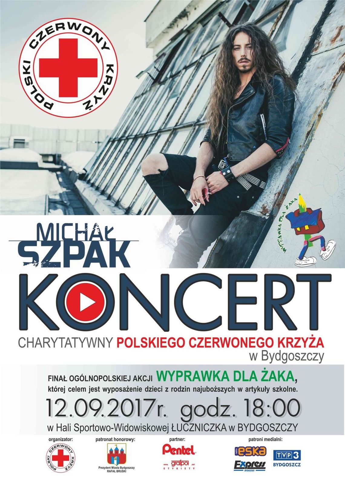 Michał Szpak zaśpiewa podczas koncertu "Podaruj Dzieciom Serce"
