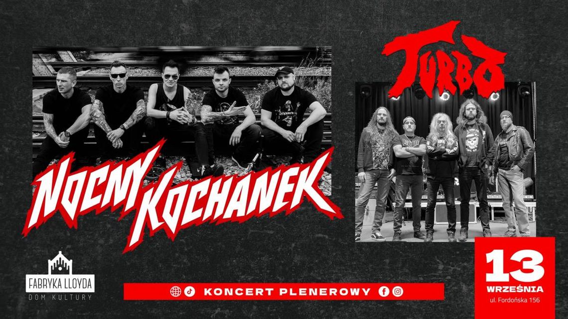 Nocny Kochanek + TURBO - koncert