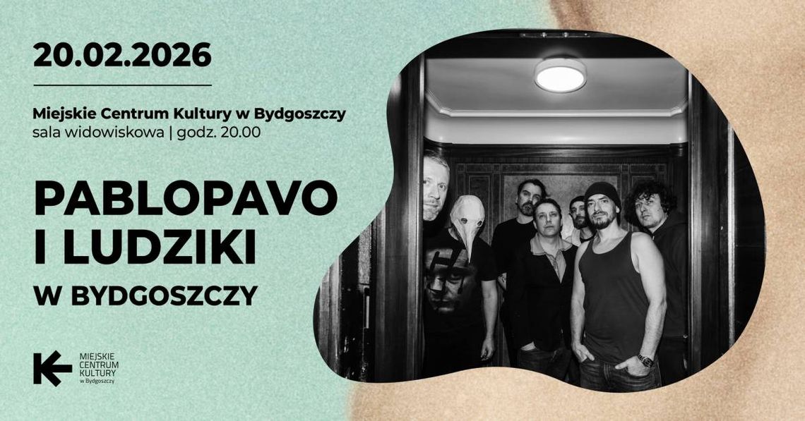 Plakat koncertu Pablopavo i LudziKi