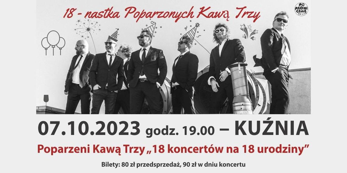 Poparzeni Kawą Trzy - koncert Poparzeni Kawą Trzy - koncert